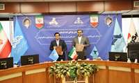 مراسم امضای توافق نامه ایدرو و شرکت پالایش و پخش فرآورده های نفتی 